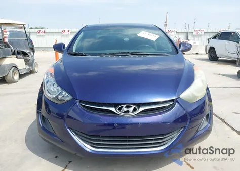 2011 Hyundai Elantra Gls z USA, uszkodzony, nr VIN 5NPDH4AE0BH028334